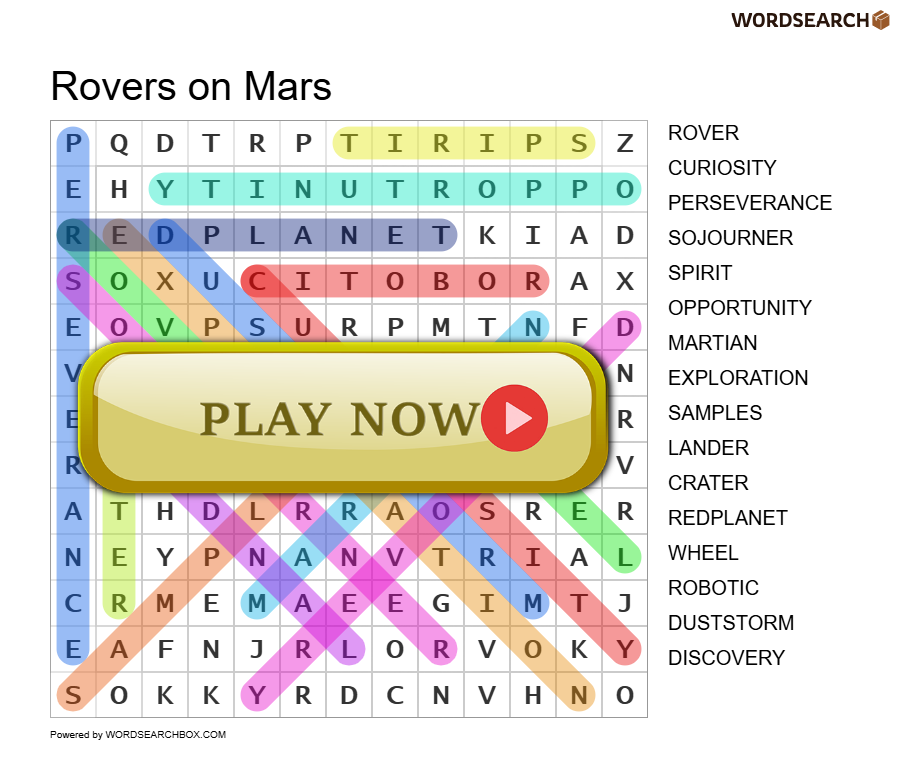 Rovers on Mars