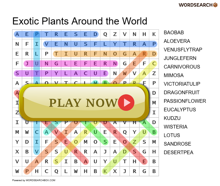 Exotic Plants Around the World