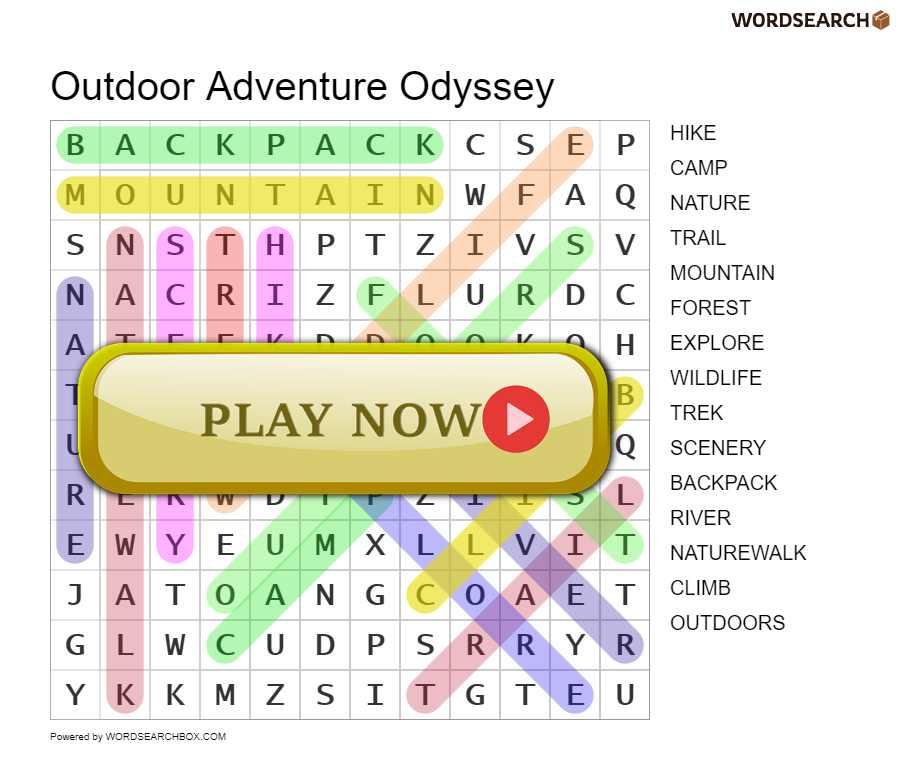Outdoor Adventure Odyssey