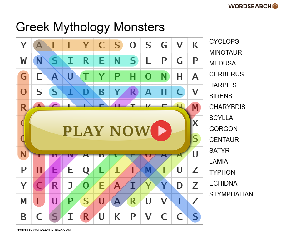 Greek Mythology Monsters