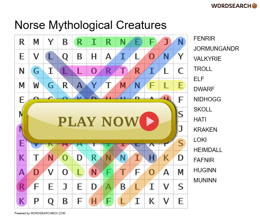 Norse Mythological Creatures