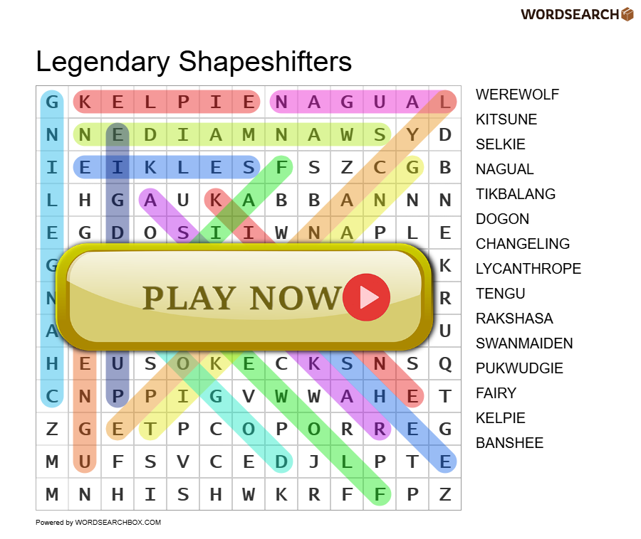 Legendary Shapeshifters