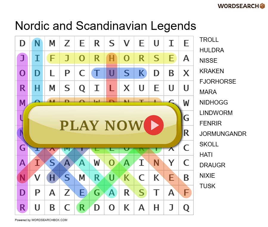 Nordic and Scandinavian Legends