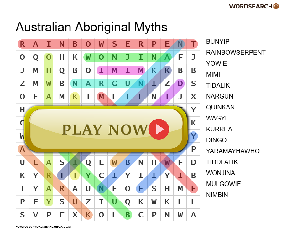 Australian Aboriginal Myths