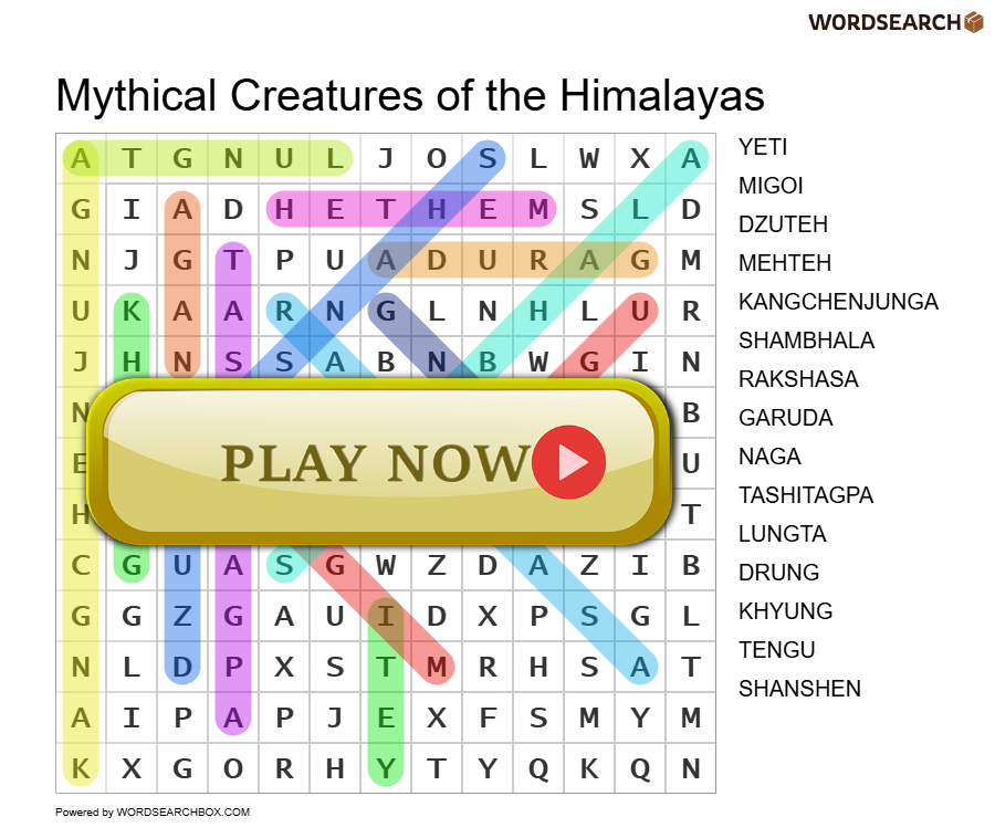 Mythical Creatures of the Himalayas