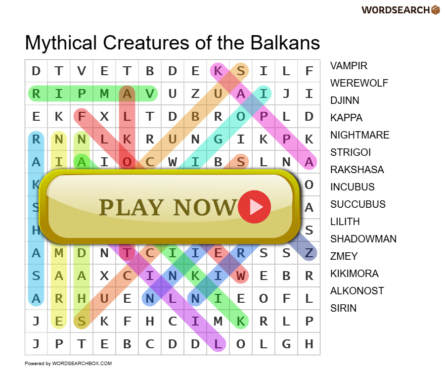 Mythical Creatures of the Balkans