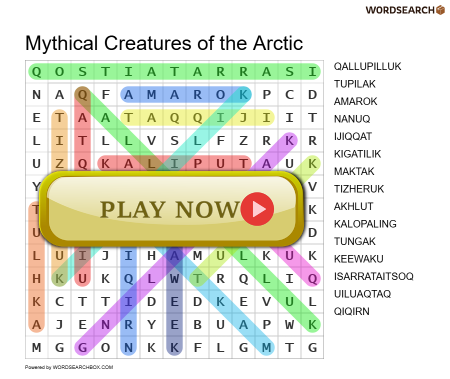 Mythical Creatures of the Arctic