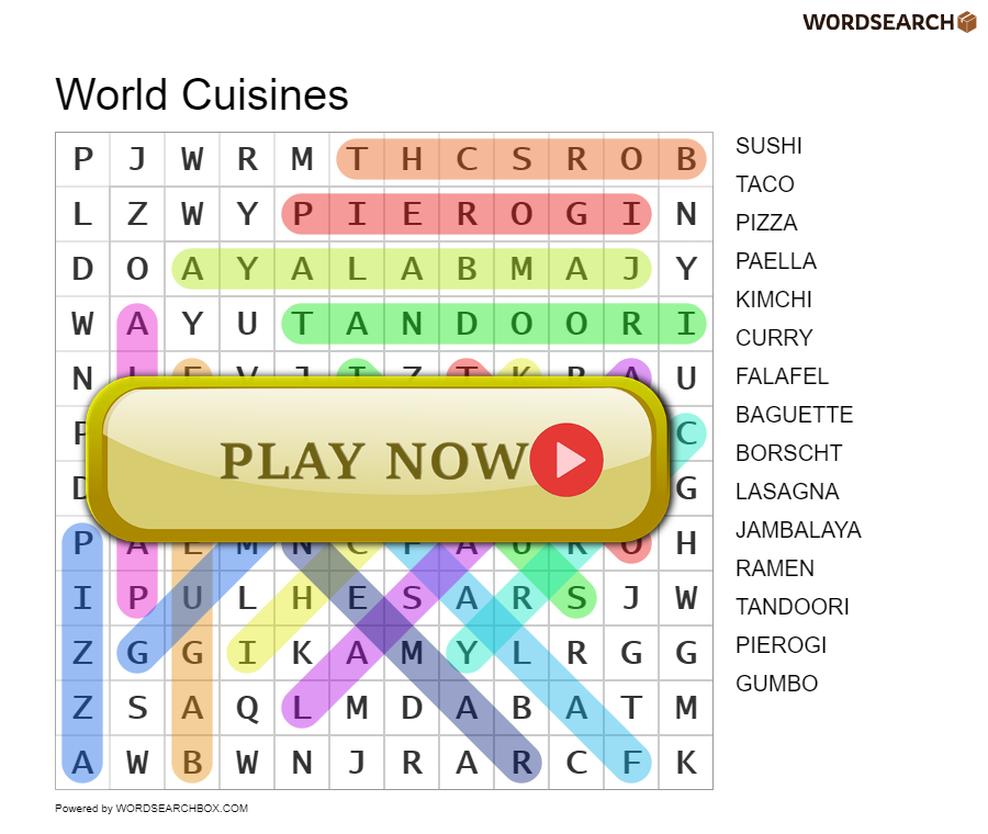 World Cuisines