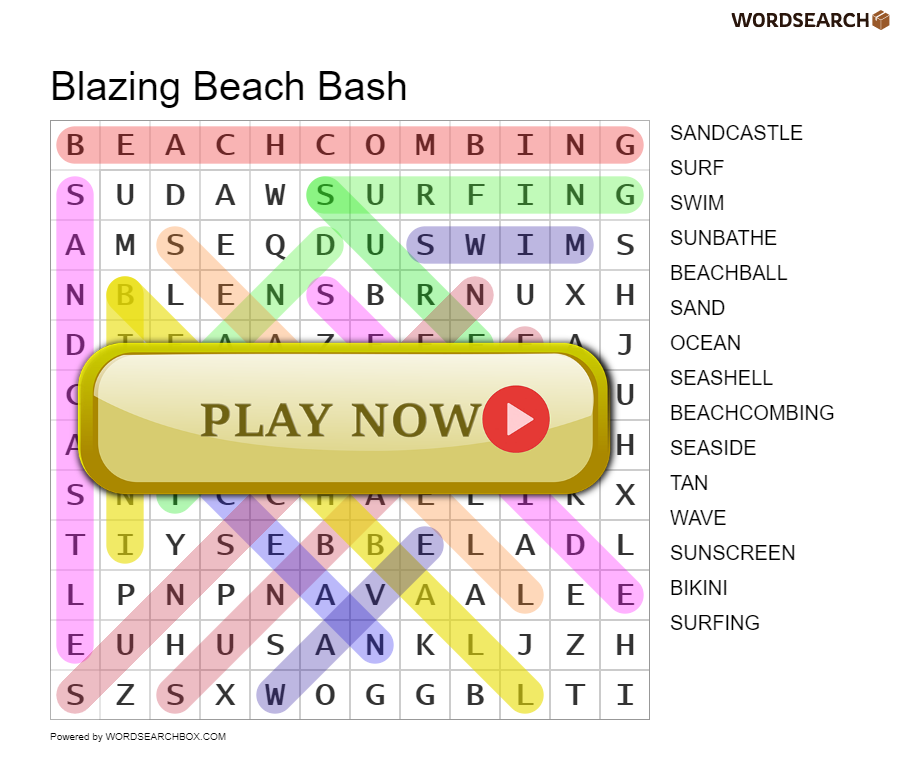 Blazing Beach Bash