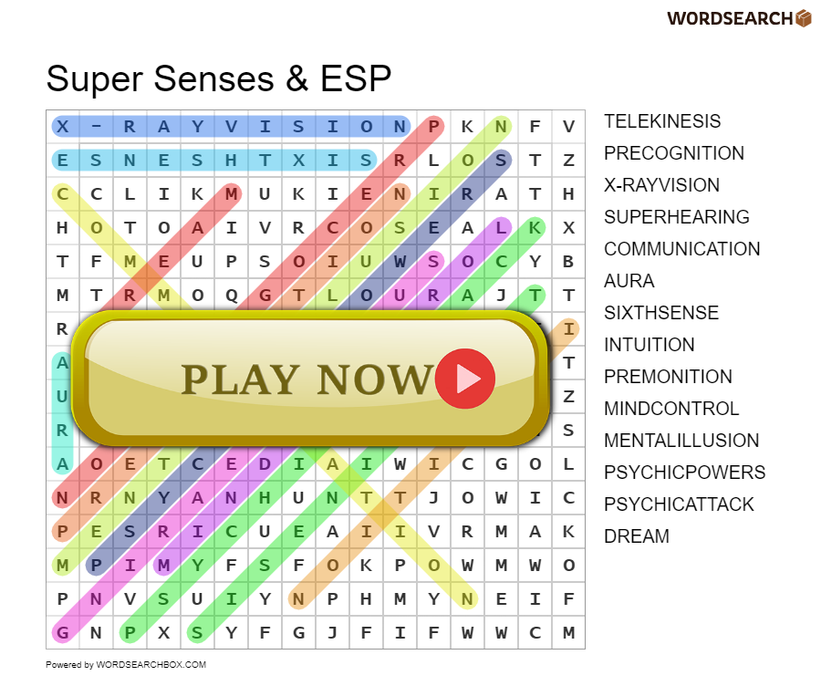 Super Senses & ESP