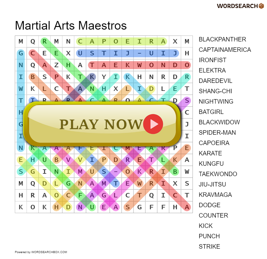 Martial Arts Maestros
