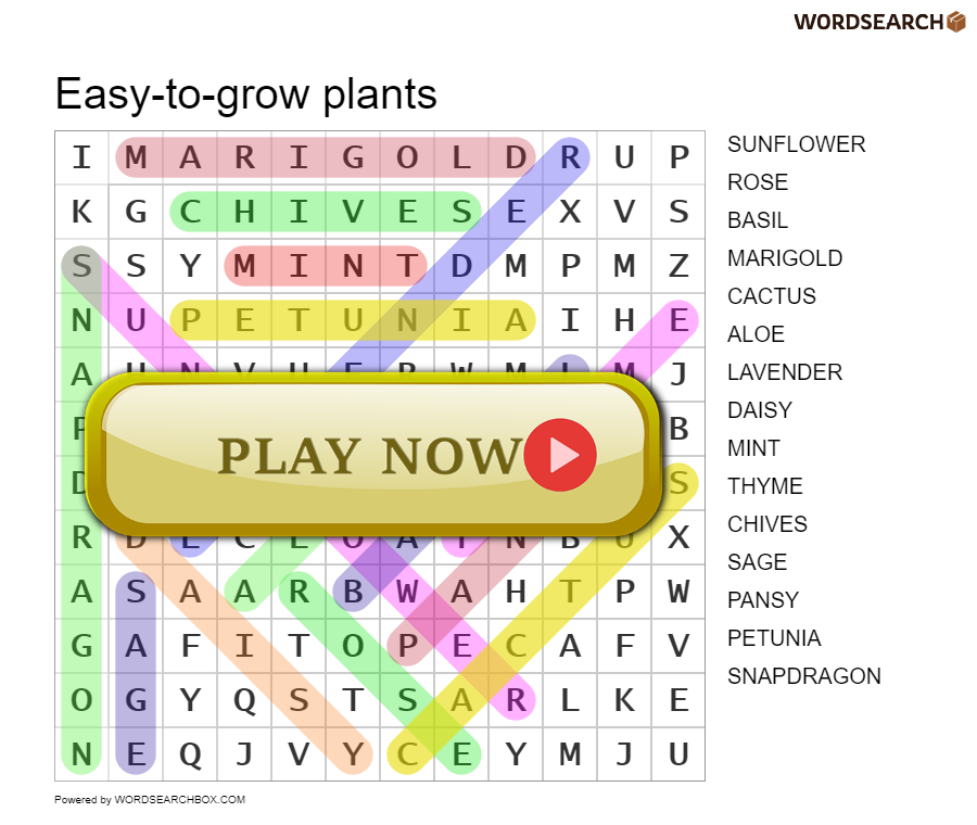 Easy-to-grow plants