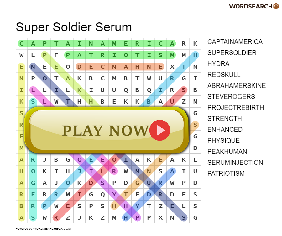Super Soldier Serum