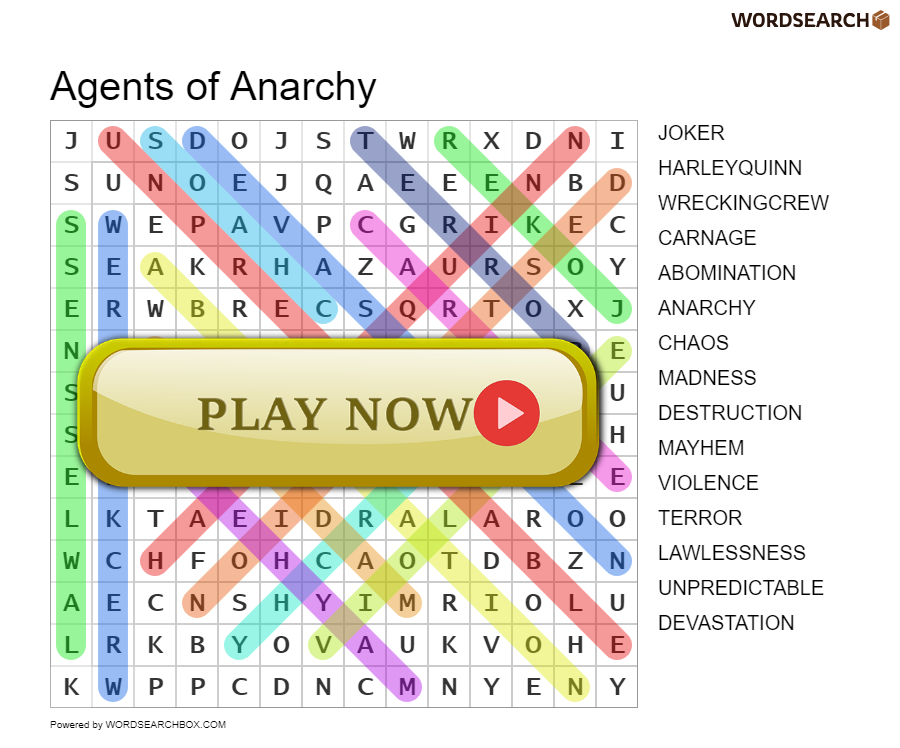 Agents of Anarchy