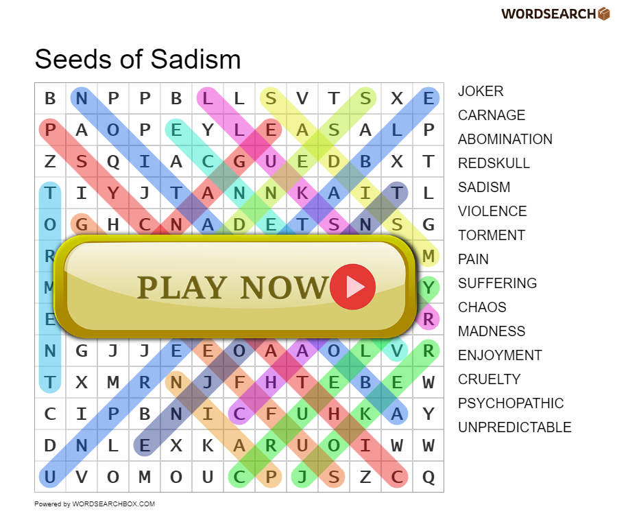 Seeds of Sadism