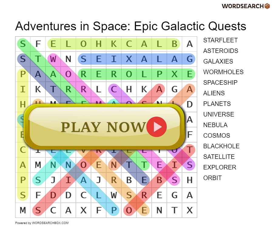 Adventures in Space: Epic Galactic Quests