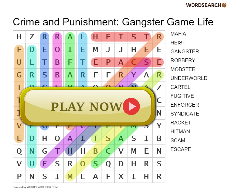 Crime and Punishment: Gangster Game Life