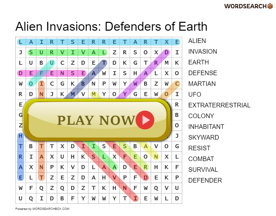 Alien Invasions: Defenders of Earth