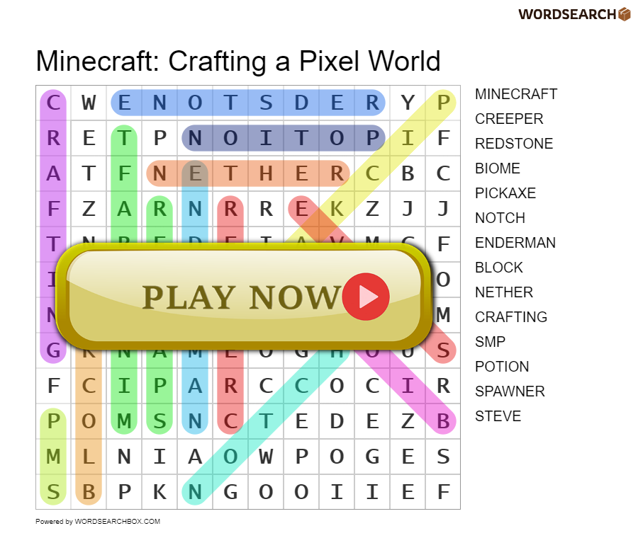 Minecraft: Crafting a Pixel World