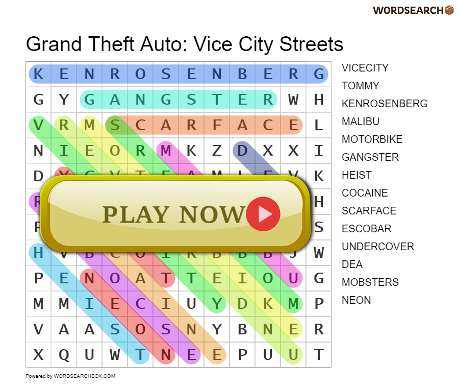 Grand Theft Auto: Vice City Streets