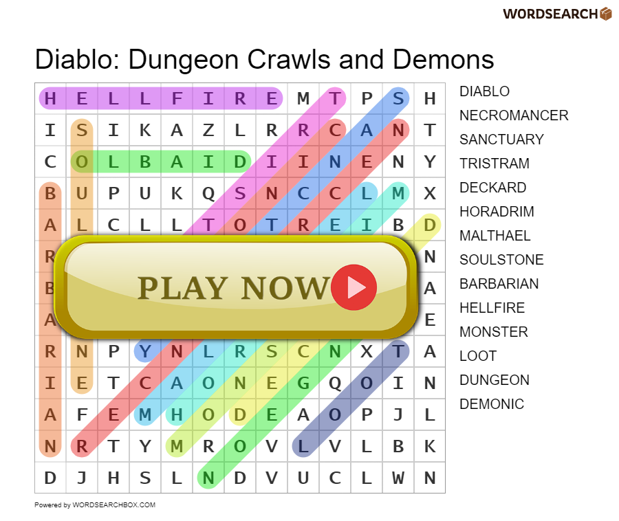Diablo: Dungeon Crawls and Demons