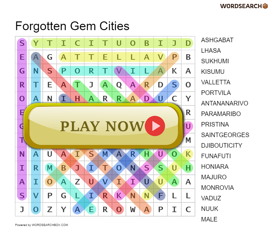 Forgotten Gem Cities