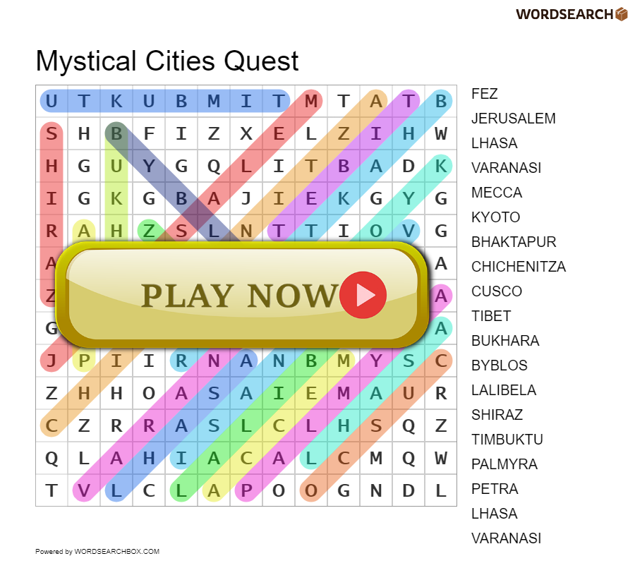 Mystical Cities Quest