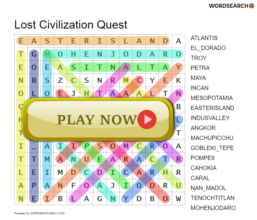 Lost Civilization Quest
