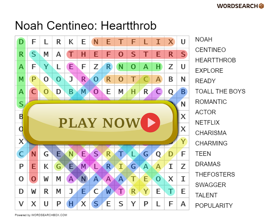 Noah Centineo: Heartthrob