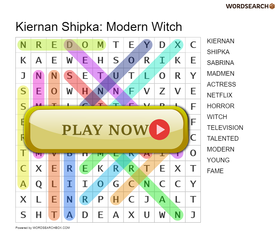 Kiernan Shipka: Modern Witch