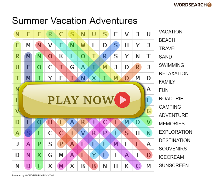 Summer Vacation Adventures