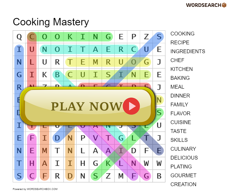 Cooking Mastery