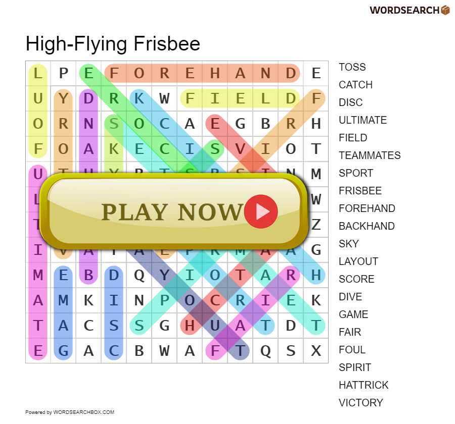 High-Flying Frisbee