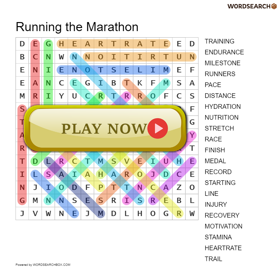 Running the Marathon